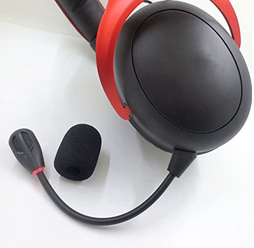 Yaowanguan LED Mikrofon mit Schaumstoff für HyperX Cloud II Wireless Gaming Headsets, 3,5mm Ersatzmikrofon (15cm/5.9 inch) - Image 6