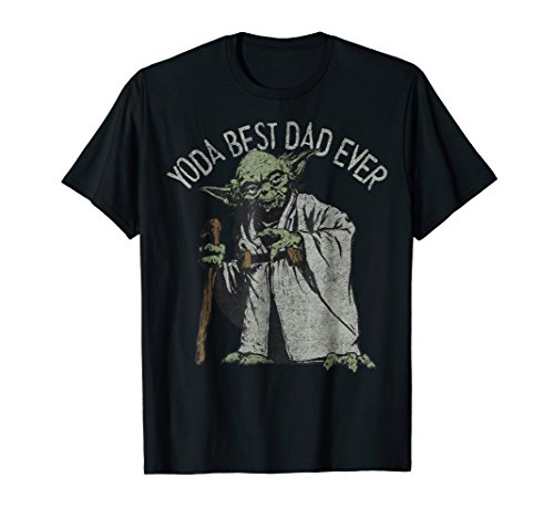 Star Wars Yoda Best Dad Ever Graphic T-Shirt