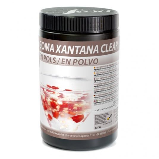 SOSA Goma Xantana clear - Bote 500grs - Espesante, emulsionante, suspensor.