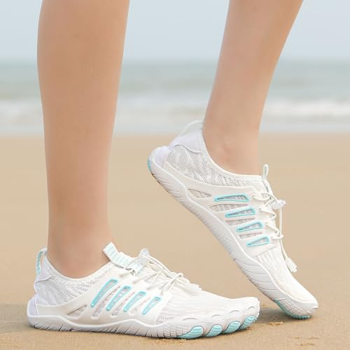 Smoneyful Hike Barefoot Shoes for Women Men, Breathable, Non-Slip Athletic Footwear, Wide Toe Water Shoes, Grounding Shoes and Grounding Barefoot Shoes for Barefoot Womens4