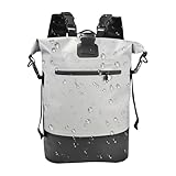 Mochila Resistente Al Agua,25 Litros Bolsa Impermeable De Alta Resistencia Con Cierre De Tapa Enrollable | Mochila De Senderismo | Para Hombres Senderismo Camping Aire Libre Montañismo Trekking Playa