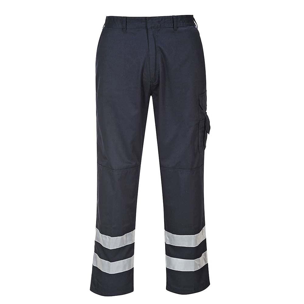 Portwest S917 Pantalones de Seguridad Iona Cinturilla con Mitad Elástica