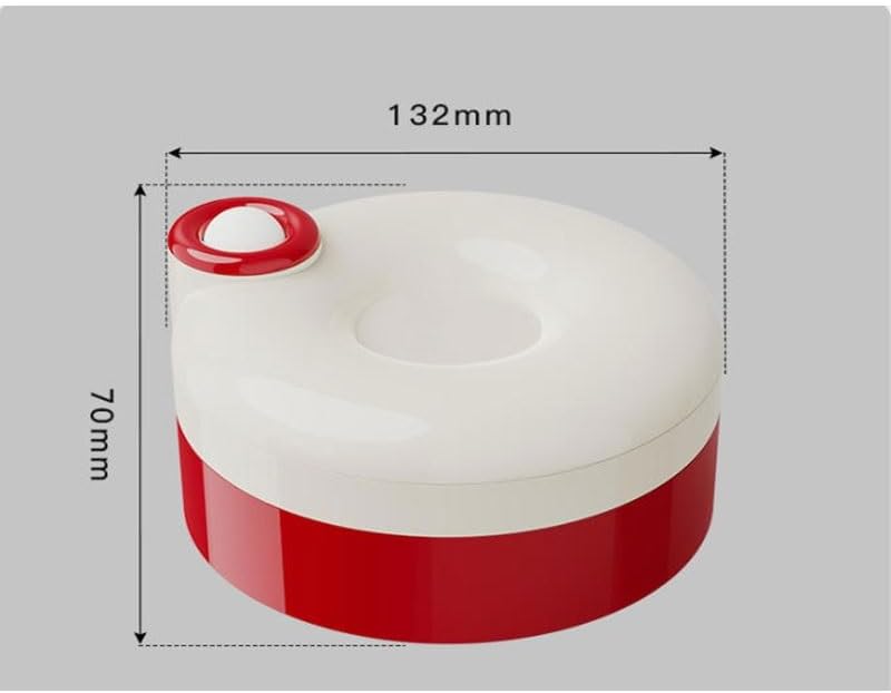 LWECMGSA ABS Rotating Magnetic Suction Needle Thread Box Home Use Practical Sewing Set