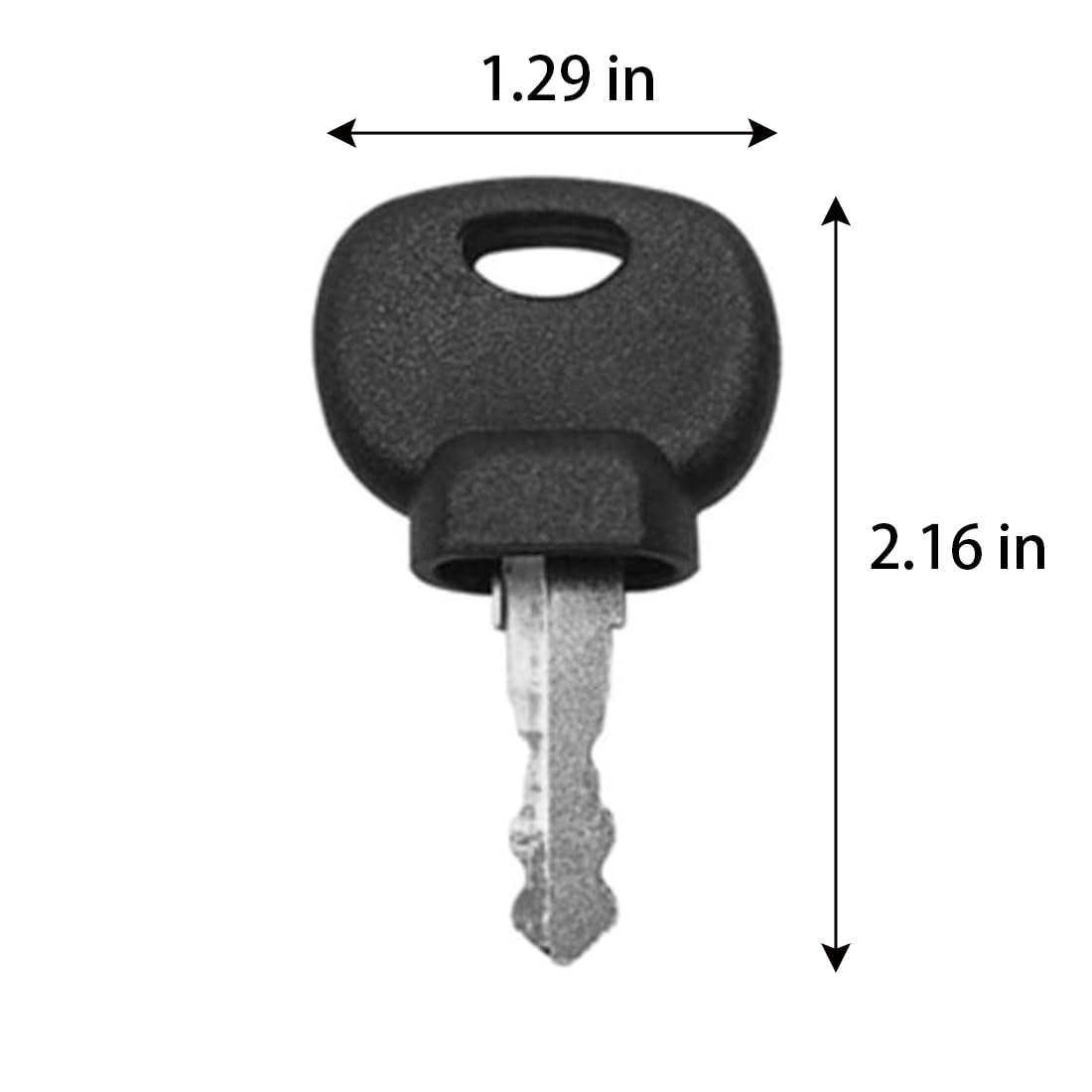14607 Ignition Key Plant fit Jcb Bomag Hatz Manitou Tractor (5) — view 2