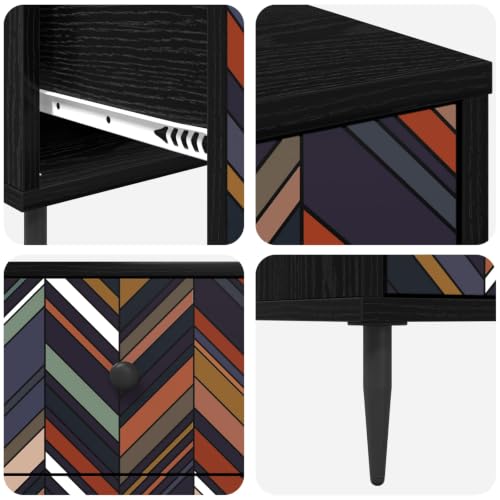 Cómoda rectangular moderna de madera OMMEN para dormitorio y sala 7