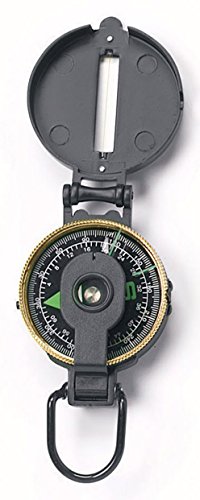 Brújula Rothco Lensatic metálica y portátil miniatura 1