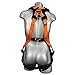 Malta Dynamics Warthog Full Body Harness with Tongue Buckle Legs & X-Pad (Small-Large), OSHA/ANSI/CSA Compliant