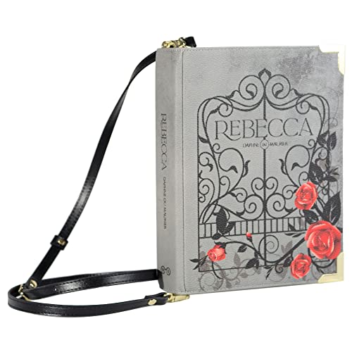 Well Read Rebecca Small Book Themed Purse for Literary Lovers - Ideal Literary Gift for Book Club, Readers, Authors & Bookworms - Handbag & Crossbody Bag