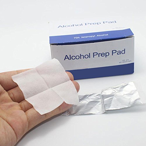 5 Pack Toe Separators Stretchers Straighteners & Dividers For Correcting Overlapping Toes, Bunions, Hammer Toe, Corns, Pedicures Spa Toes - Orthopedic - Soft Gel Spacers - Cleansing Alcohol Pad #TOP6