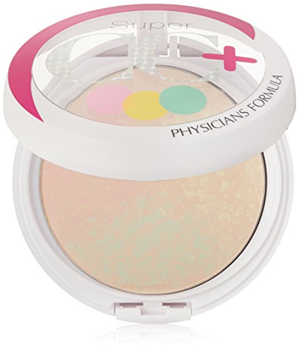 Physicians Formula Super CC Color-Correction + Care Pressed Powder, Light, 0.30 Ounces, SPF 30