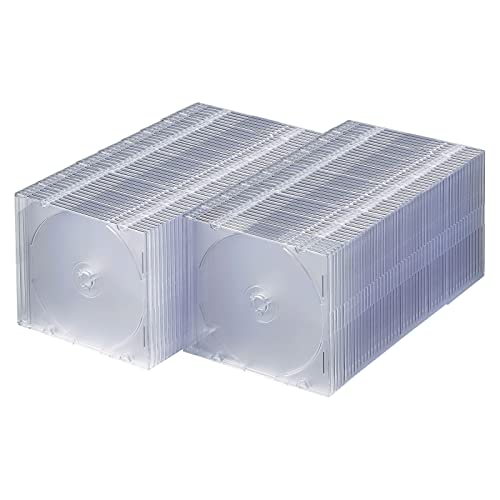 Amazon.co.jp: サンワサプライ(Sanwa Supply) スリムCD/DVD/BDケース 1