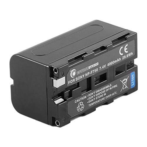 Bateria NP-F750 / NP- F770 para Sony e Iluminadores de Led