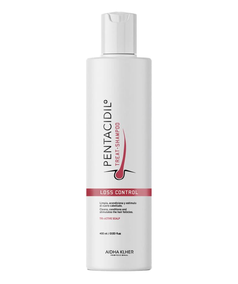 Champú anticaída Pentacidil de 400 ml para recuperar la densidad de tu cabello