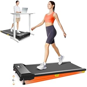 Walking pad, 3-in-1 Under Desk Treadmill for Home and Office, 2.5 HP Portable Walking Jogging Running Machine with Remote Control and LED Display