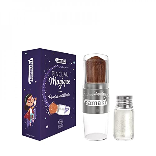 Namaki Pincel Magico Polvo Brillante Plata Namaki 200 g