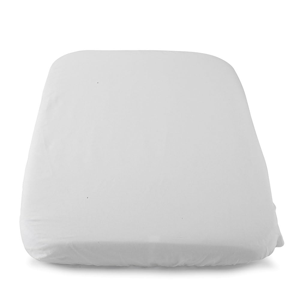 Chicco Draps Housses avec Coins Élastiques Compatible Next2Me, 2 Pièces, 50 x 83 cm, 100% Coton, 2 Draps Housses avec Coins Élastiques - Accessoires Bébés Nouveaux-Nés 0 Ans et Plus