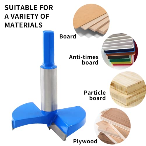 Qjaiune 2-3/4 Inch / 70Mm Forstner Drill Bit, 2.75 Inch Boring Bit Cutter Tungsten Carbide Wood Hole Saw Auger Opener, Woodworking Hole Opener Hinge Hole Cutter For Wood, Plastic, Plywood #TOP3