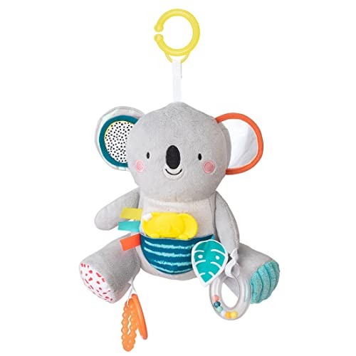 Image of Taf Toys Kimmy The Koala Developmental Soft Activity Toy, Newborn Toys & Baby Toys 3-6 Months | Helps Develop Motor Skills | Perfect for Multi-Sensory Play with A Mirror, Teether, Textures & Sounds
