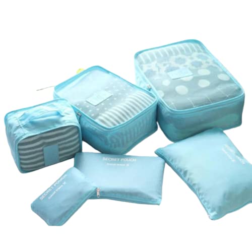 Trexee Travel Storage Organizer Pouch Clothes Packing Cubes Space