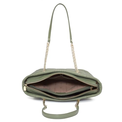 Image of Da Milano Leather Tote Bag for Women (01944)