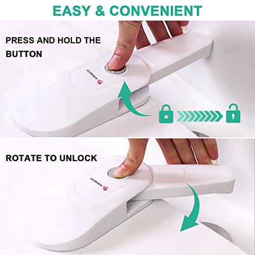 Eurobuy Serratura per WC di sicurezza per bambini