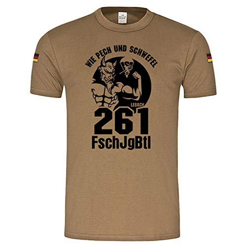Lebach FschJgBtl 261 haut de collection militaire avec finitions durables pour connaisseurs
