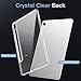 JETech Clear Case for Samsung Galaxy Tab S10 Lite / S10 FE / S9 FE 10.9-Inch, Anti-Yellowing Transparent Shockproof Slim Tablet Cover with Hard PC Back and Soft TPU Bumper (Clear)