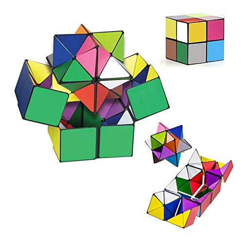 TheMax Kids Magic Star Infinite 3D Cube Game Puzzle Twist Toy Party Travel Child Creative Decompression Magic Box Puzzle Gift