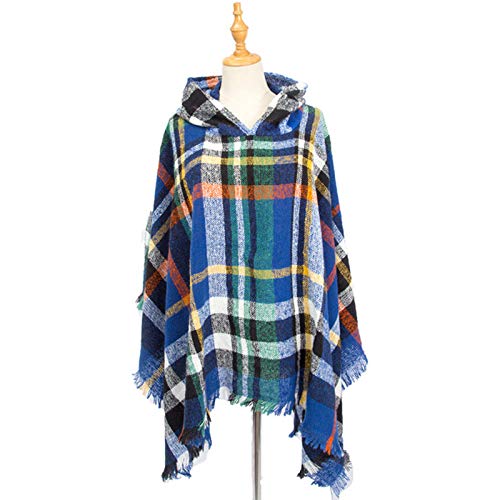 Amphia-Damen-Poncho-Schal-Cashmere-Feeling-Strick-CapeKapuzen-Poncho-mit-Haekelborde-Cape-fuer-Frauen-aus-Strickmaterial-mit-Zierfransen