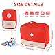 JDBlissful Medikamententasche Reiseapotheke Tasche 2stk, Große Kapazität wasserdichte Notfalltasche Leer Erste für Tragbar Medikamententasche für Home, Office (Portable Medical Bag - Red)