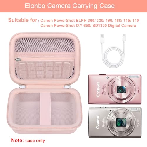 Funda rígida para cámara Canon PowerShot ELPH 360 HS miniatura 2