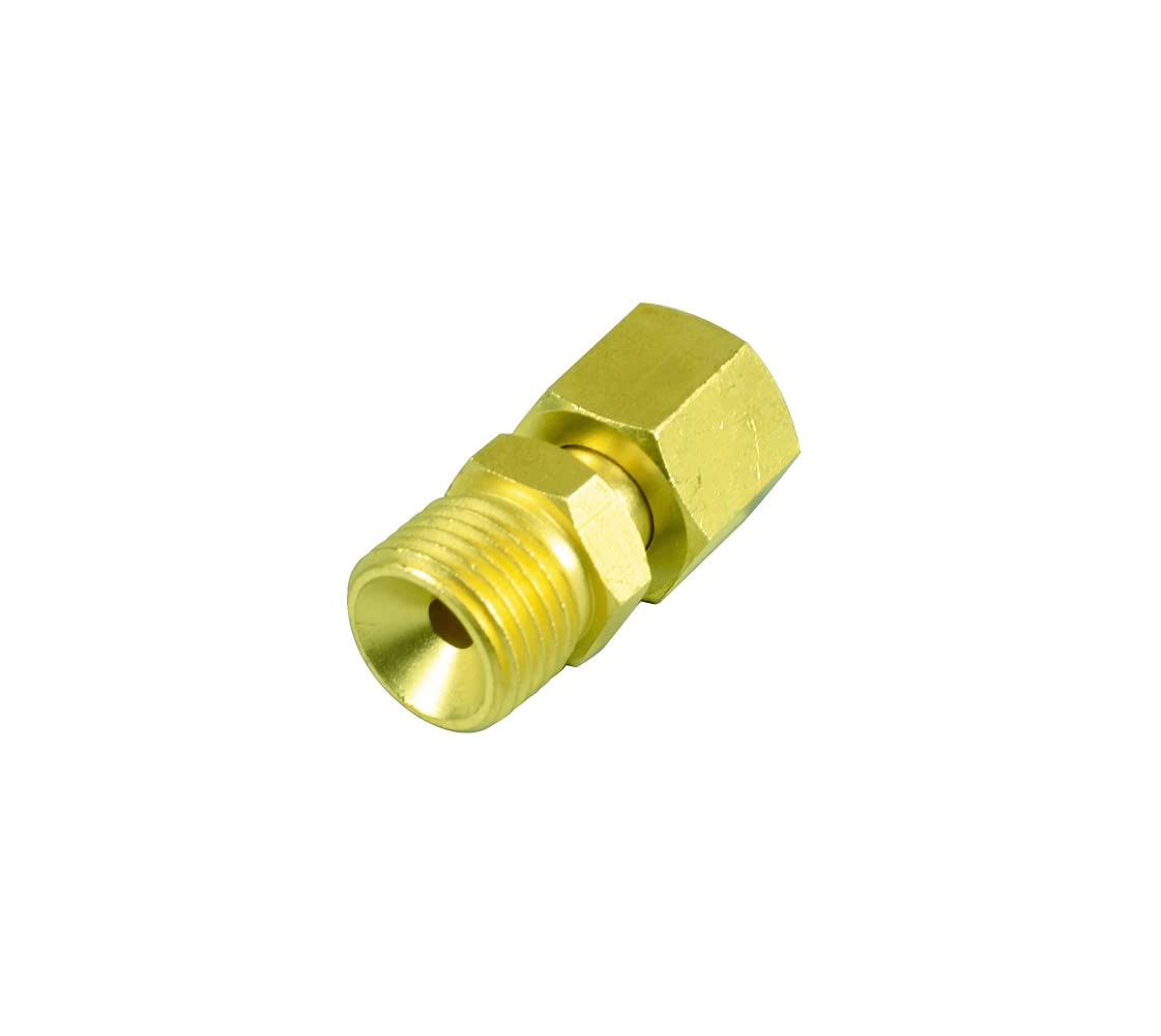 Riverweld Women's Welding Cables Fitting And Gas & Water Separate Cable Connector M14x1.5 To M16x1.5 For Tig Welding Torch
