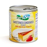 DairySky Sweetened Condensed Creamer – 13.8 oz, Rich & Creamy Texture, Ideal for Coffee, Flan & Desserts, Shelf-Stable Leche Condenseda, Cholesterol-Free Non Refrigerated Coffee Creamer