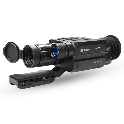 Triton StarStrike-S Pro HDX 5-25x Optic | Day Night HPVO Rifle Scope | Extra-Long Runtime
