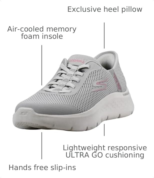 Image of Skechers Women's Hands Free Slip-ins Go Walk Flex - Grand Entry Sneaker