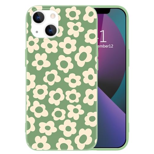 Coque amusante iPhone 11 verte en silicone liquide contre les chutes du quotidien