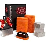 SHINESTAR 26-Piece Griddle Cleaning Kit for Blackstone, Flat Top Grill Cleaner Kit with Scraper, Cleaning Brick, Scouring Pads, Professional Griddle Accessories Kit for Cleaning, Easy to Remove Stain