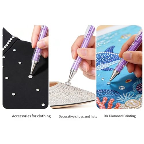 Stylet à strass électrique sans fil et plateau de loisirs créatifs