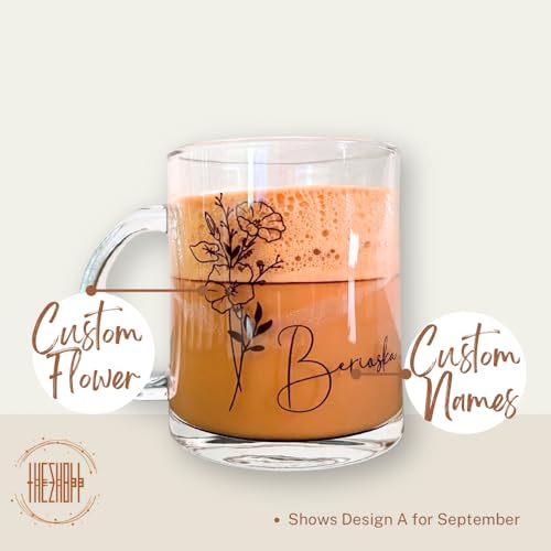 Personalized-Glass-Coffee-Mug-Coffee-Glass-Cup-Glass-Coffee-Mug-Clear-Glass-Mug-Custom-Name-Gifts-for-Women-Glass-Coffee-Mug-with-Custom-Name-Birth-Flower-Month