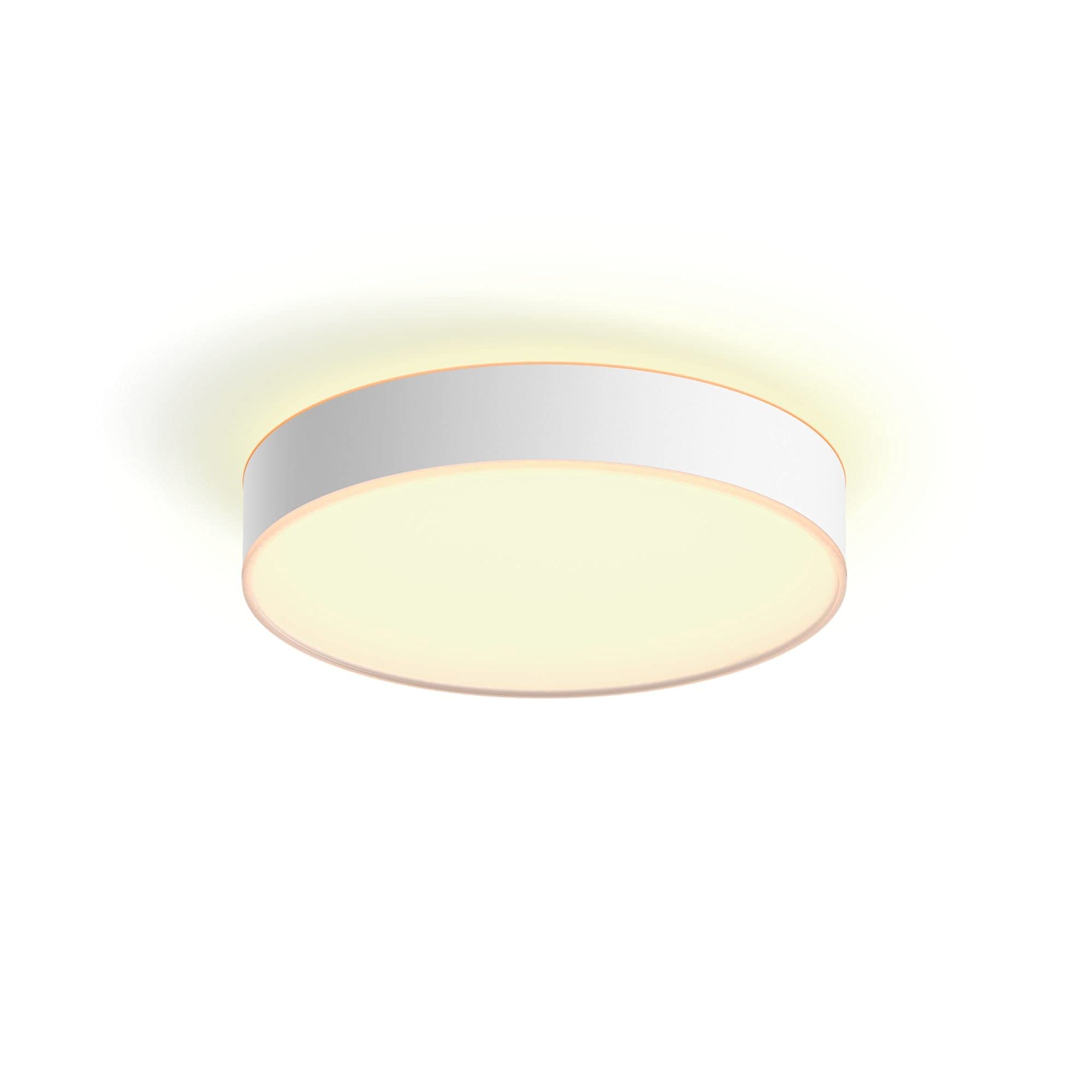 Philips Hue White ambiance Lampa sufitowa Enrave M 1x20W (biała), wiele odcieni bieli, możliwość przyciemniania, inteligentne oświetlenie