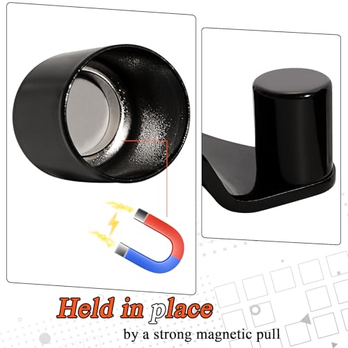 Image of Rear 4-Point DOCKING HARDWARE COVER KIT for Harley Touring 2009-2025,for Road Glide Road King Street Glide Electra Glide,Black /Set of 4 (2 Long&2 Short)