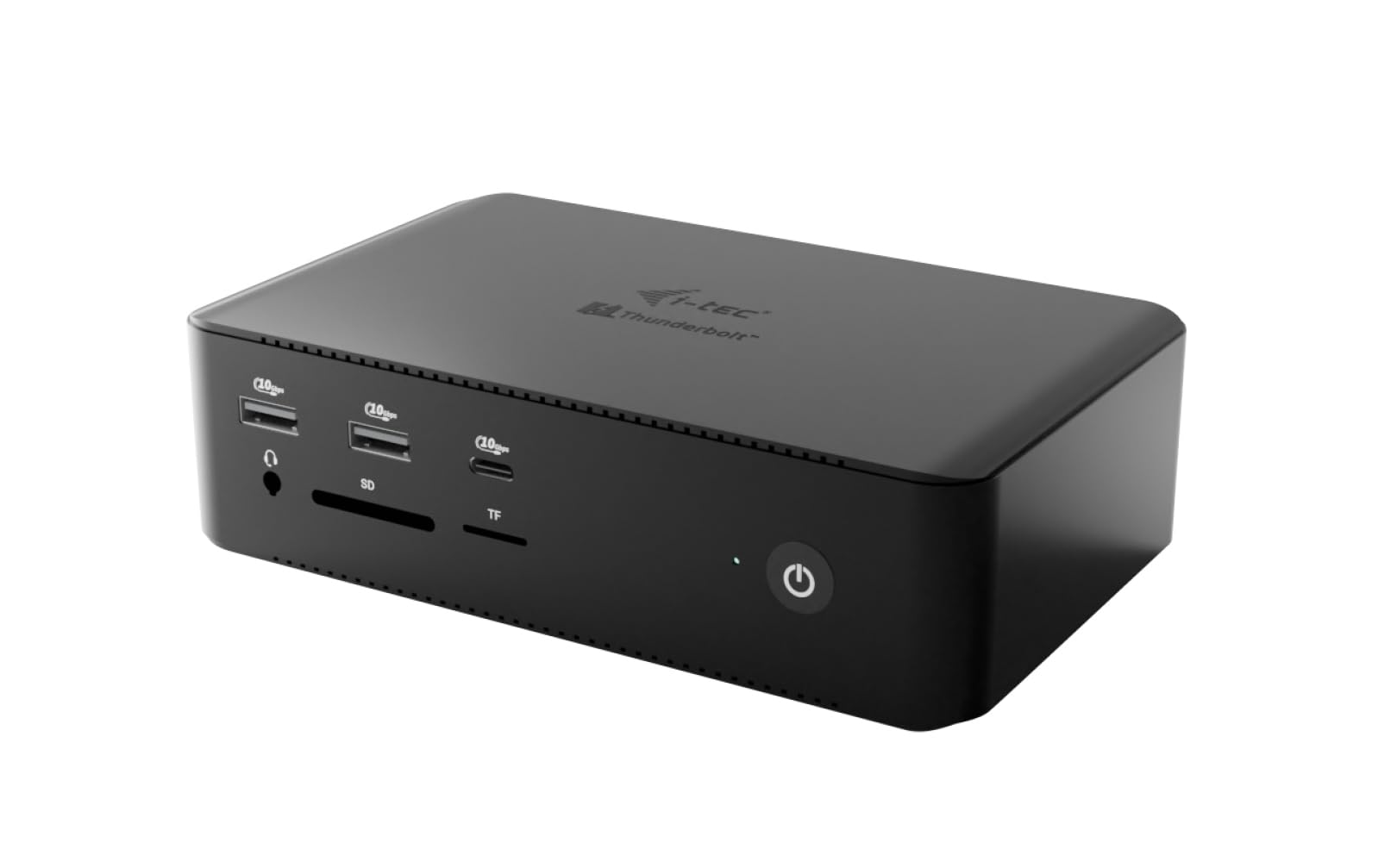 i-tec I-TEC Thunderbolt 5 Quattro Display Dock DS 2xTB5 2xHDMI 1x2.5GLAN 1xAudio/Mic 1xUSB-C Gen2 4xUSB-A Gen2 SD+TF Carte mère PD 140W KL TB5QUATTRODOCKPD