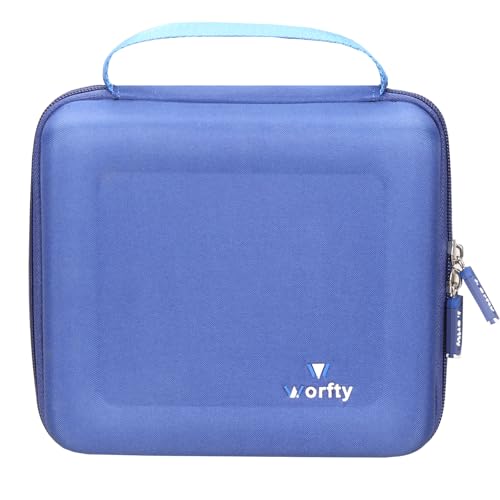 Image of Hard Travel Case for KMM Handheld Car Vacuum Cleaner, Portable Auto Vacuum Cleaner Accessories Storage Bag Carrying EVA Case for KMM LT-117C 9000Pa Air Duster(Box Only)