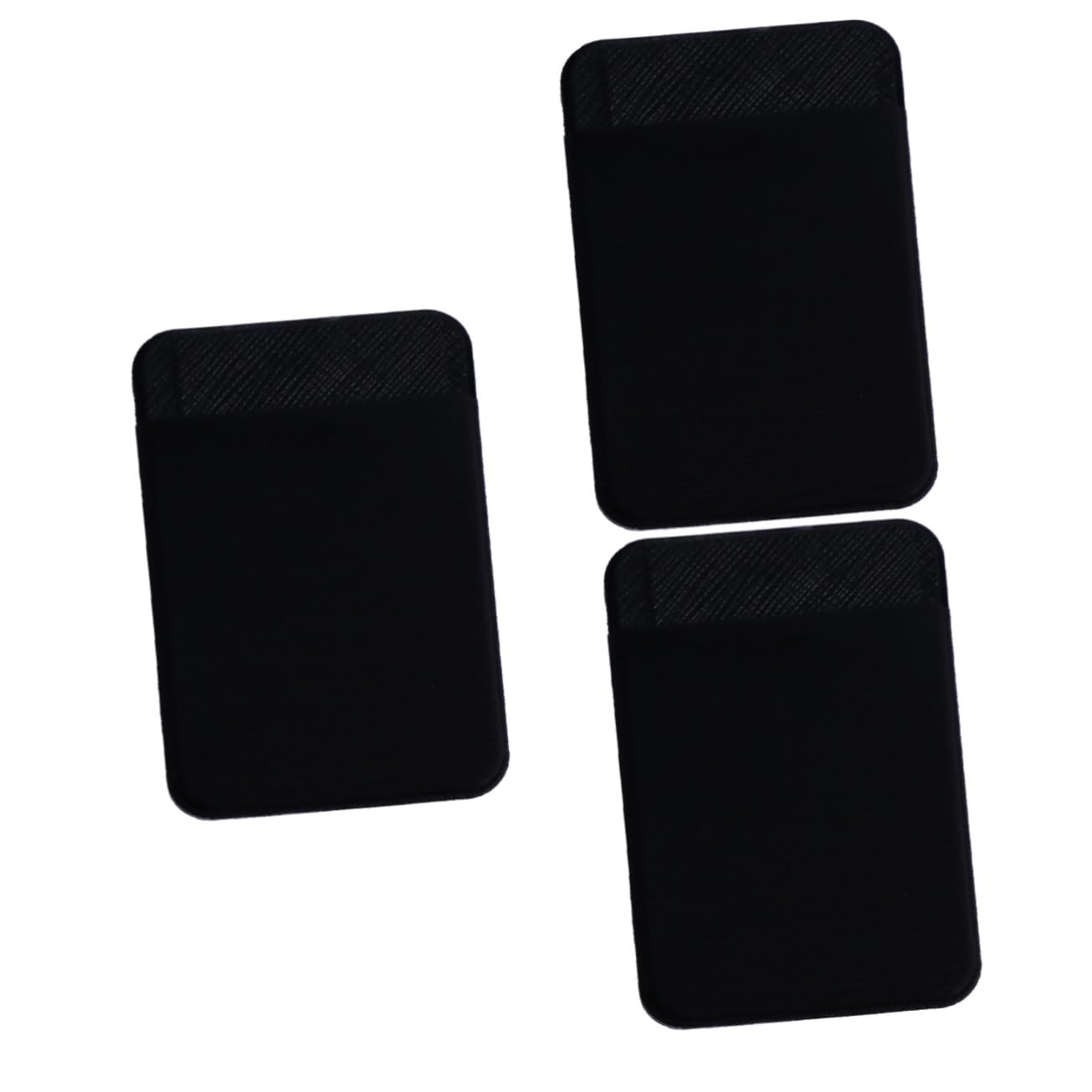 Housoutil 3pcs Phone Holder Cell Phone Wallet Adhesive Phone Wallet