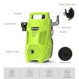 3000W High Pressure Washer Power High Performance 480 Bar Jet Wash Car Patio Cleaner Jet Washers with 7m Hose & 5.5m Power Cord, Adjustable Nozzle - Image 2