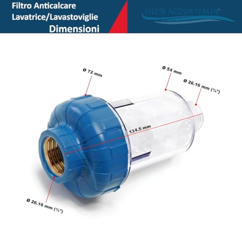 Kalkfilter für Geschirrspüler aus Polyphosphat