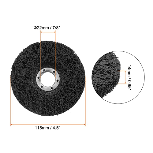 Disques à dénuder HHRFCS 4,5" x 7/8" pour meuleuse d'angle - 5