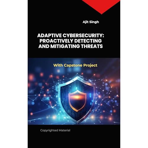 Adaptive Cybersecurity Audiolibro Por Ajit Singh arte de portada