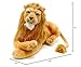 TigerHart Lasodo The Lion - 39 Inch (Tail Measurement Not Included) Big Stuffed Animal Plush Cat