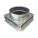C-Box HVAC Plenum Ceiling Box 14 x 14 x 12 Round-Connects to Vent Register Diffuser